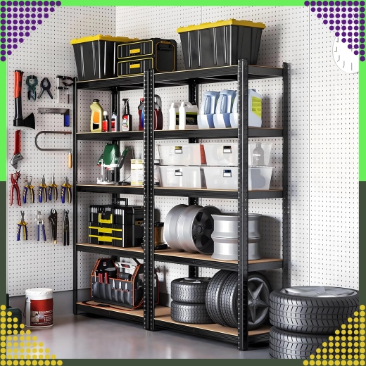 Akár 875 kg teherbírás a biztonságos tároláshoz