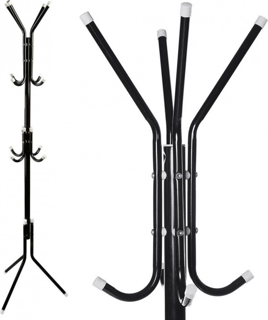 Padlón álló ruhafogas 12 karral