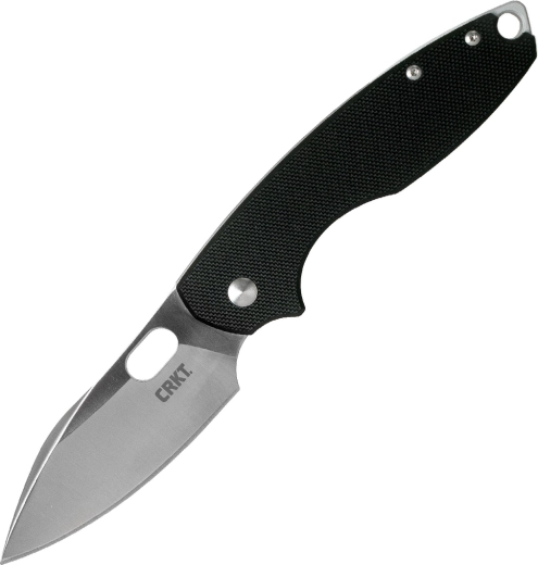 CRKT Pilar III Black zsebkés 7,5 cm, fekete, G10