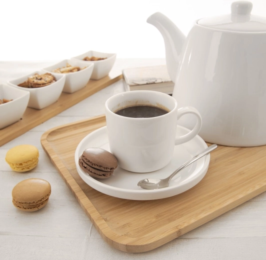Visszafogott cappuccino dekor