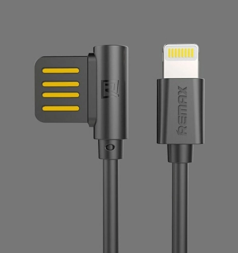 Remax RC-075i Lightning adatkábel 1 m fekete