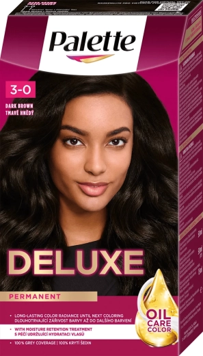 Palette Deluxe 3-0 sötétbarna 50 ml