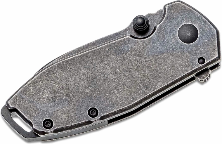 Tartós 8Cr14MoV penge Black Stonewash felülettel