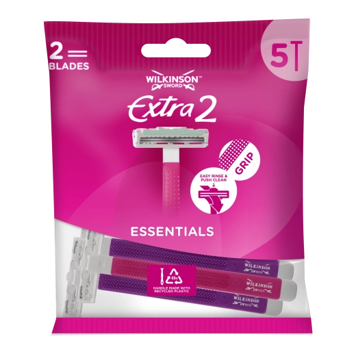 Női eldobható borotva WILKINSON Extra 2 Beauty, 5 db