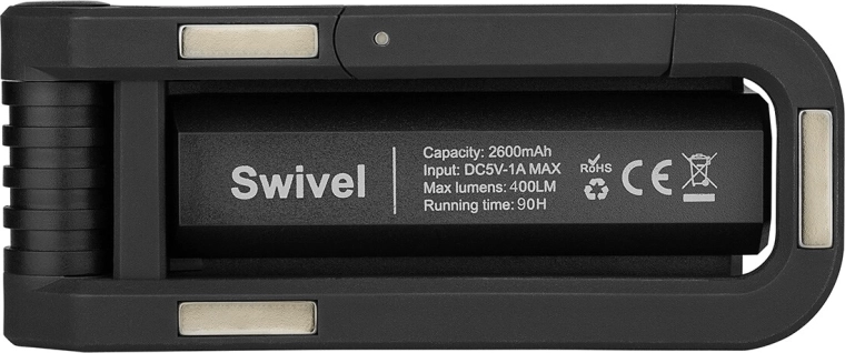 Mágneses, 180°‑ban forgatható állvány