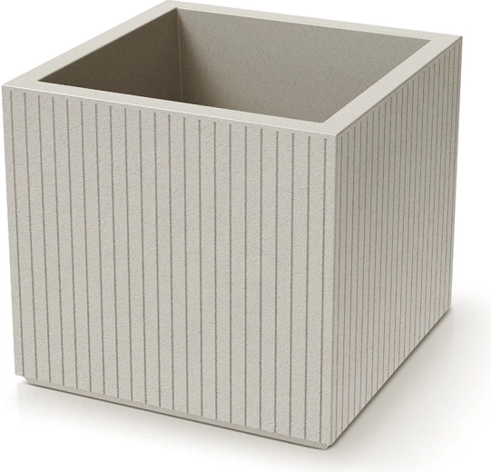 Coro Square virágtartó 48 × 48 × 44 cm – homokszín