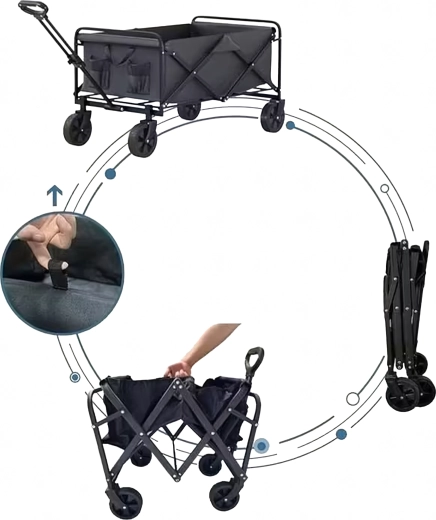 Gyors összecsukás és kompakt méret