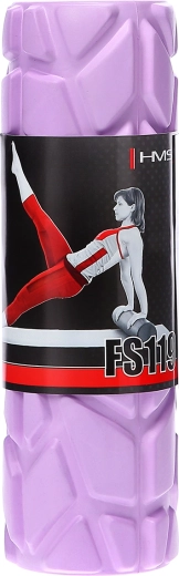 HMS masszázs habhenger 30 cm lila