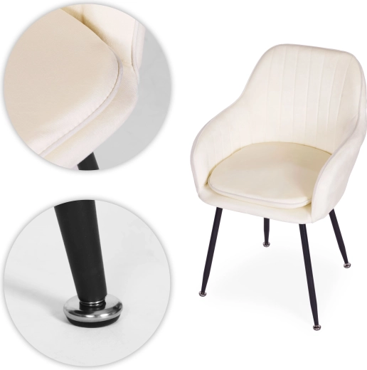 Stabil acél lábak padlóvédelemmel