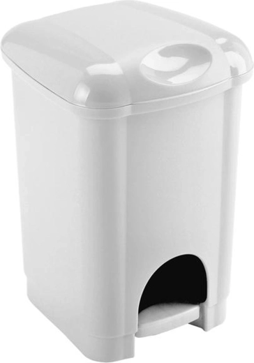 HEIDRUN műanyag pedálos szemetes, 6 l