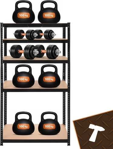 200 kg teherbírás polconként és megerősített tartók