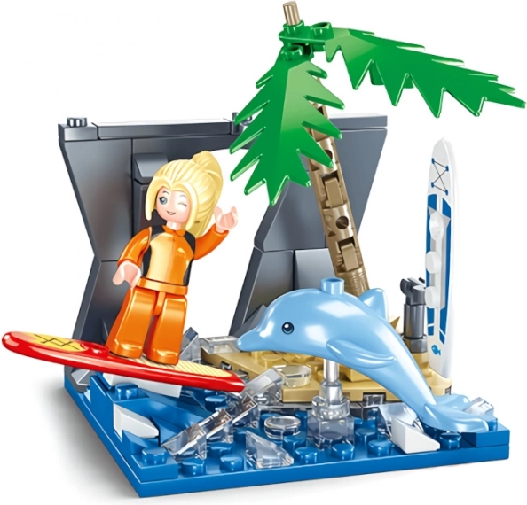 Sluban Mini Handcraft Nyár Építőkészlet