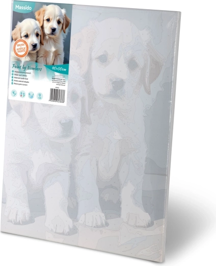 Előrenyomtatott vászon kereten – fessen azonnal