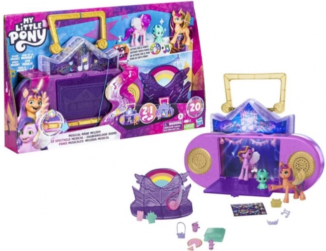 My Little Pony 2 az 1-ben musical szett Pipp hercegnővel