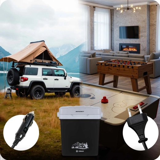 Duális tápellátás 12 V és 230 V