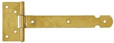 Kapu/zsanér 100 × 25 × 1,5 mm, sárgán horganyzott