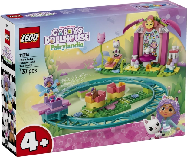 LEGO Gabi babaháza – Varázslatos hullámvasút és uzsonnázás
