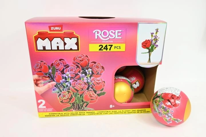 ZURU MAX-MAS virágok gömbben – rózsa és levendula szett