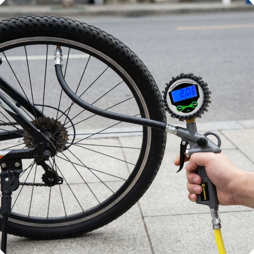 Kényelmes felfújás 34 cm-es rugalmas tömlővel