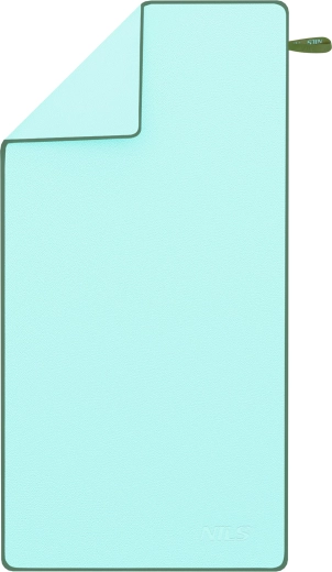 Gyorsan száradó mikroszálas törölköző NILS NCR13, zöld/sötétzöld