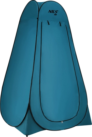 Összecsukható öltöző- és zuhanykabin NILS Camp, türkiz