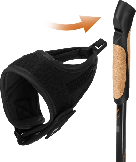 Ergonomikus parafa markolat állítható pántokkal