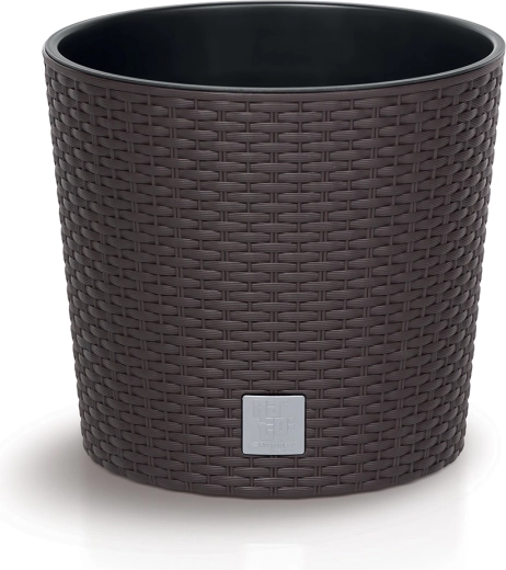 Rato Round virágtartó belső betéttel, 30 cm, umbra