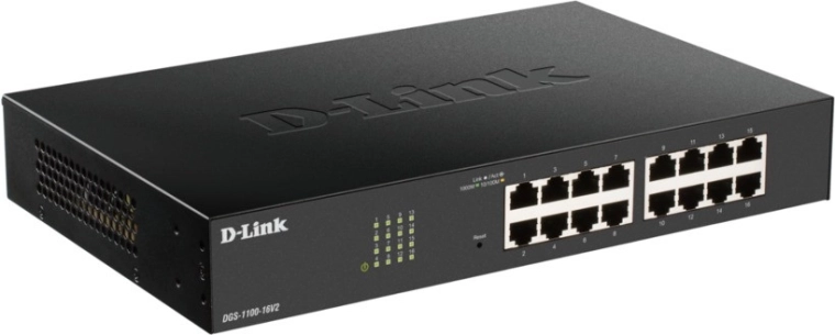 D-Link smart switch DGS-1100-16V2 16× gigabites Ethernet