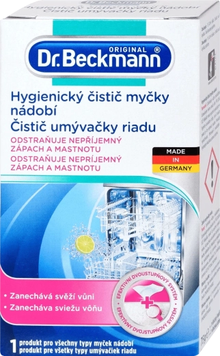 Dr. Beckmann higiéniai mosogatógép-tisztító 75 g