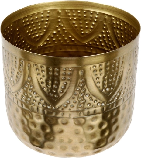 Kalapált és domborított dekor a luxus hatásért