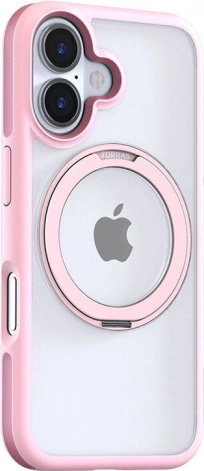 Torras Ostand R Fusion tok iPhone 16-hoz, rózsaszín