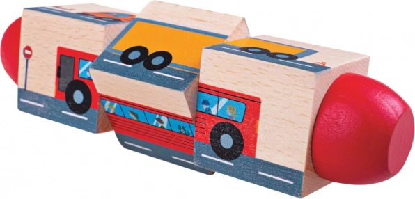 Bigjigs Toys járműves motorikus henger