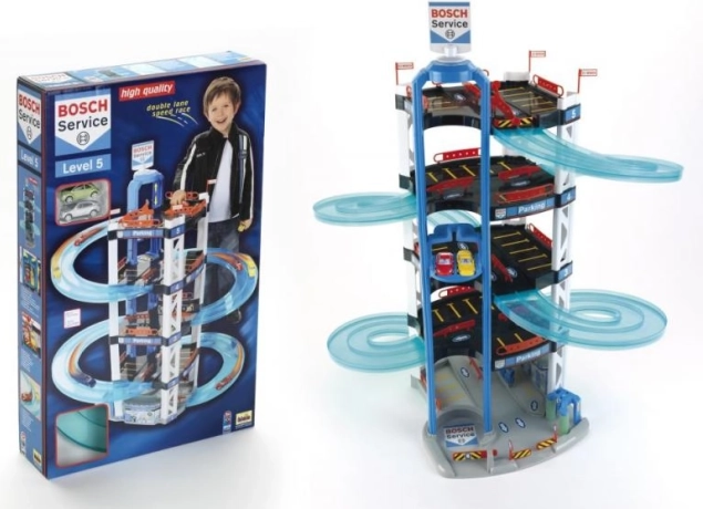 BOSCH parkológarázs 5 szinttel