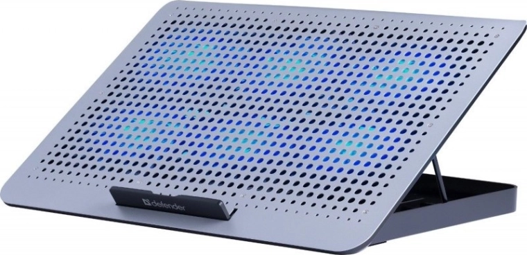 Hűtőalátét laptophoz 6 ventilátorral és RGB világítással