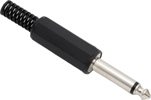 Mono JACK 6,3 mm-es dugó törésvédelemmel