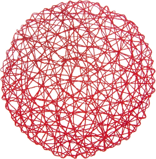 Piros papíralátét 35 cm