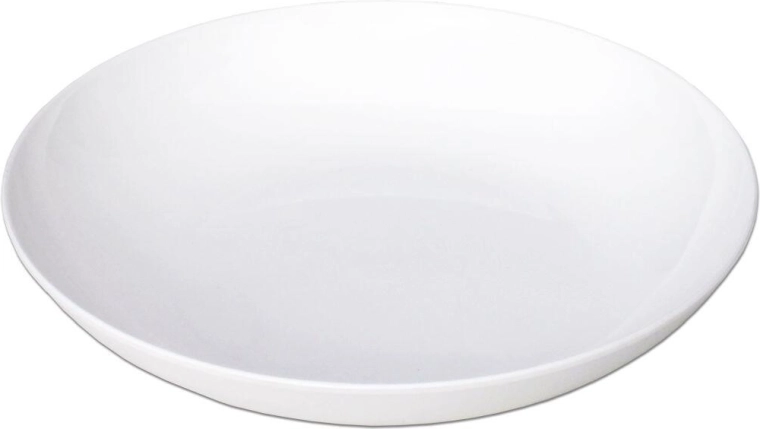 Mély műanyag tányér 20 cm – színmix