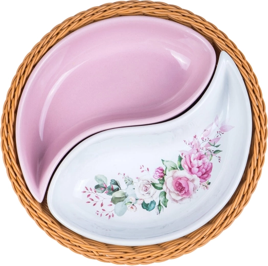 Két rekesz az áttekinthető tálaláshoz