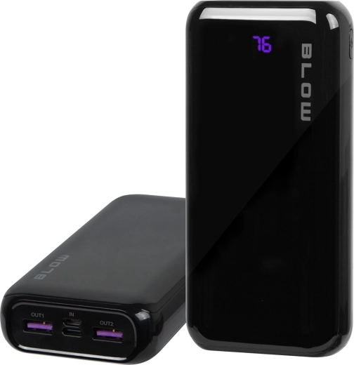 20000 mAh teljesítményű powerbank PD 20 W és QC 3.0 gyors töltéssel
