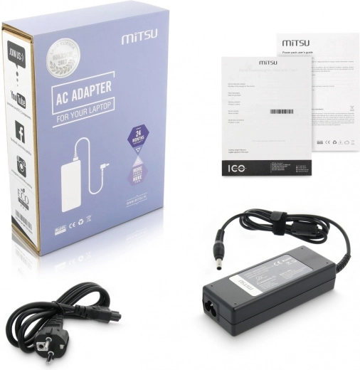 Töltő és tápegység adapter 19 V 4,74 A (5,5 × 3,0 mm) SAMSUNG laptopokhoz 90 W
