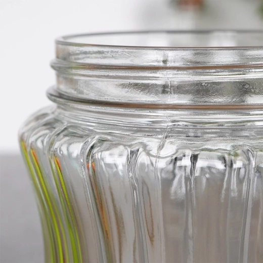 Tartós, bordázott üveg a jobb fogásért