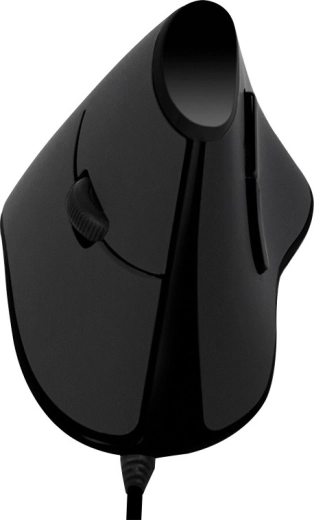 LogiLink USB ergonomikus vertikális optikai egér, fekete