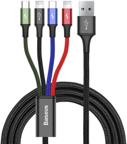 Baseus gyors töltő USB kábel 4 az 1-ben