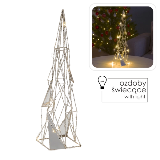 Meleg, otthonos megvilágítás 30 LED-del