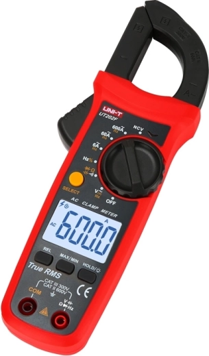 Árammérés lakatfogóval akár 600 A-ig
