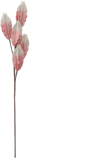 Dekoratív művirág 105 cm, rózsaszín