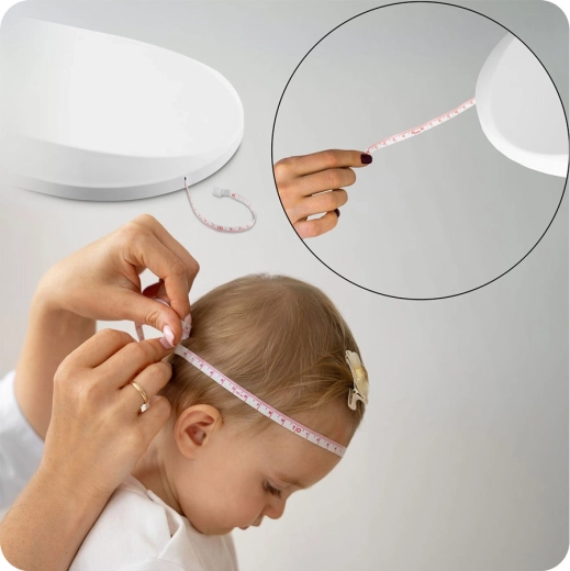 Integrált mérőszalag akár 150 cm-ig