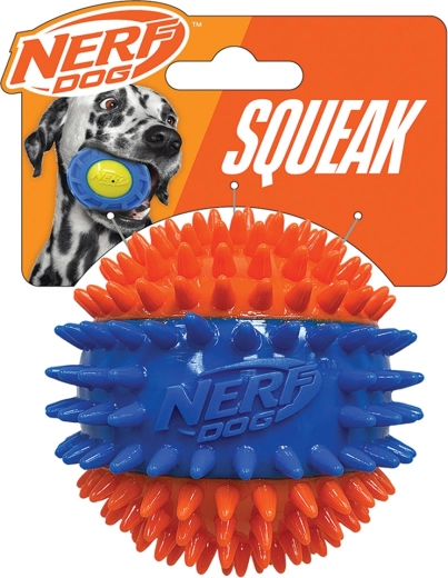 Nerf Dog sípoló tüskés labda 6,9 cm