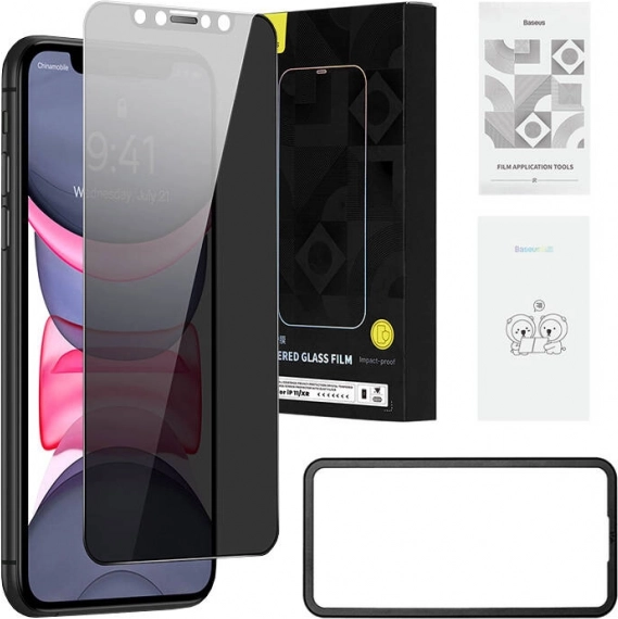 Baseus 0,3 mm edzett üveg iPhone 11/XR-hez