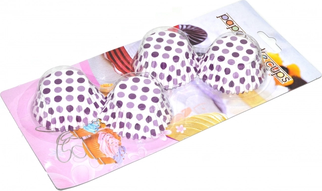 Színes cukrász muffinpapírok 4 cm, magasság 2 cm – 100 db